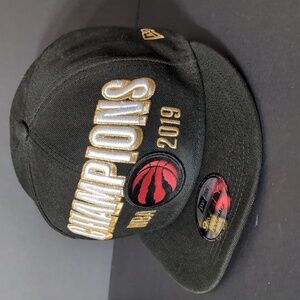 New ERA,9 Fifty, NBA, Champions Toronto Raptors Black Snapback Hat.